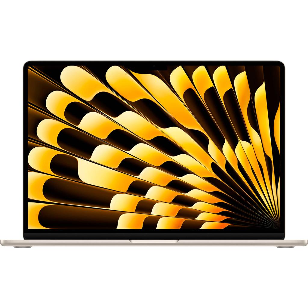 MacBook Air 15-inch (2025) - Apple M4 10-core and 10-core GPU - 16GB RAM - SSD 512GB - Standard display - QWERTY - English