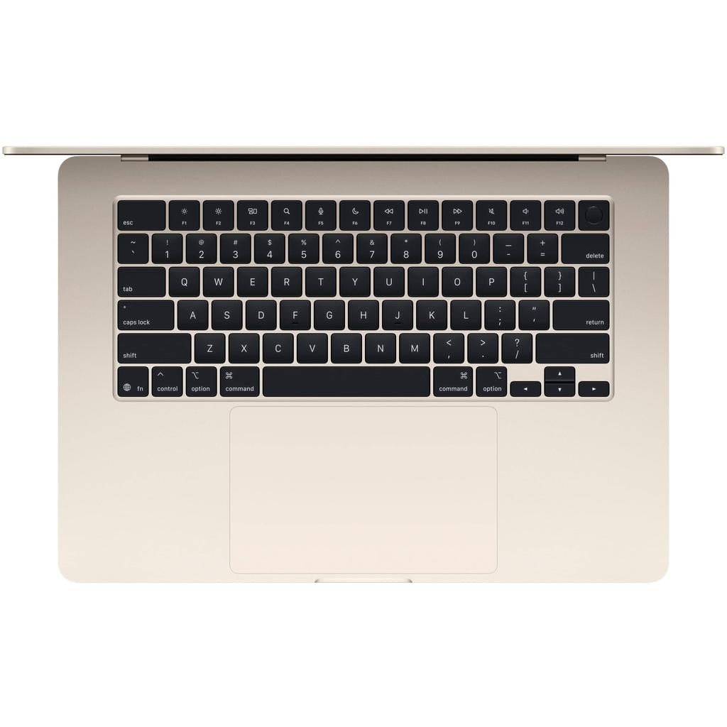 MacBook Air 15-inch (2025) - Apple M4 10-core and 10-core GPU - 16GB RAM - SSD 512GB - Standard display - QWERTY - English