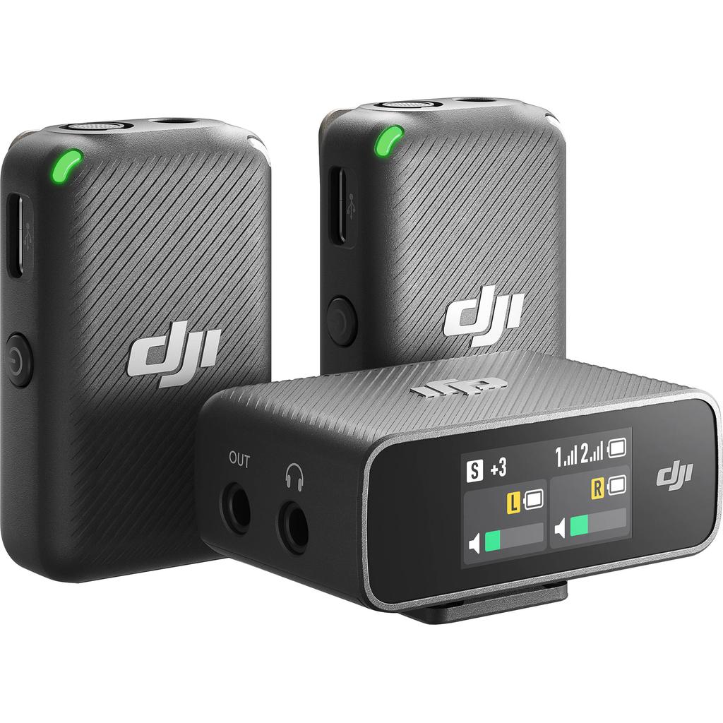 DJI Mic (2 TX + 1 RX + Boîtier de recharge) Audio accessories