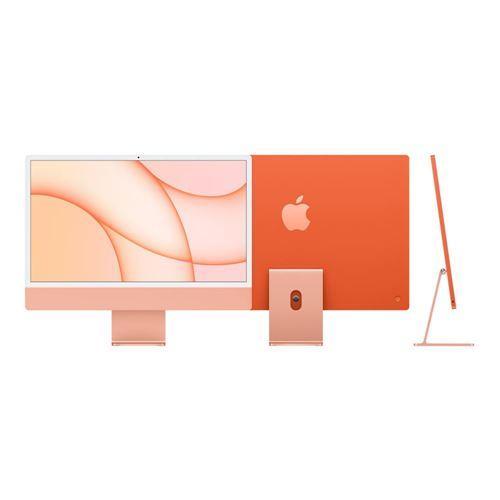iMac 24" (2021) Apple M1 8-core 8-core GPU - 256 Go SSD - 8 GB QWERTY - English Standard glass