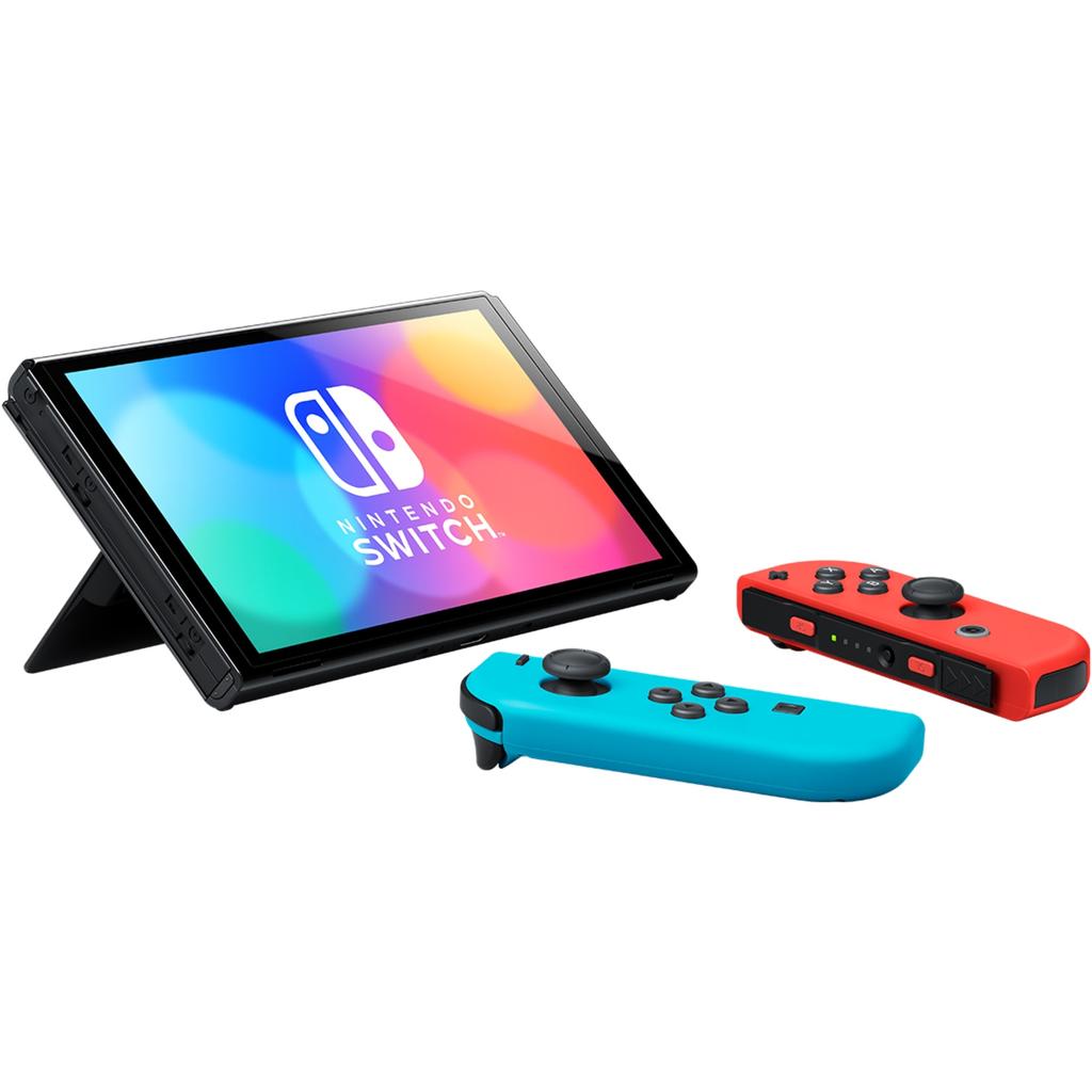 Switch OLED 64GB - Red/Blue