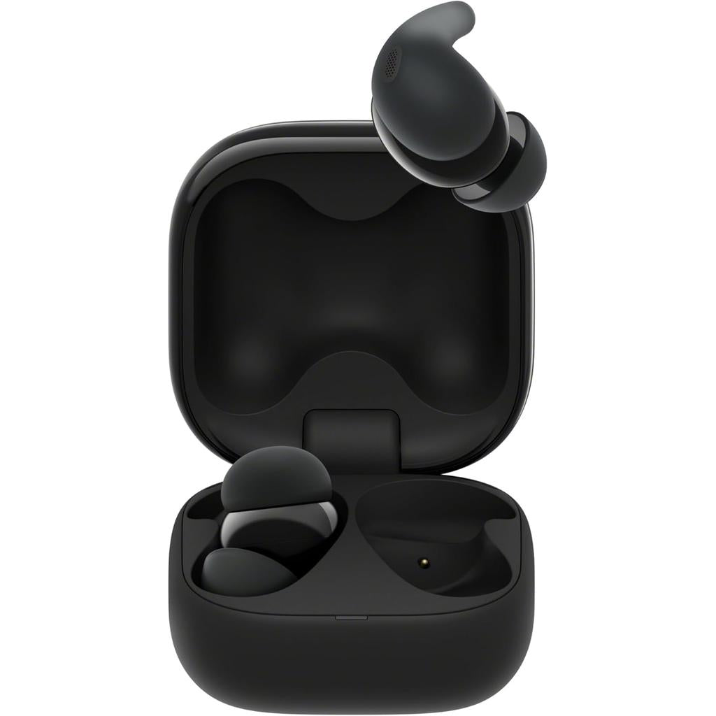 Sony WF-LS910 LinkBuds Fit Earbud Noise-Cancelling Bluetooth Earphones - Black