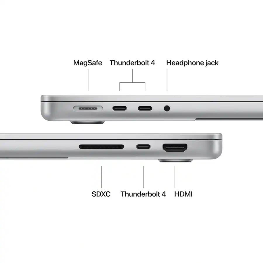MacBook Pro 14-inch (2025) - Apple M5 10-core and 10-core GPU - 16GB RAM - SSD 512GB - Standard display - QWERTY - English