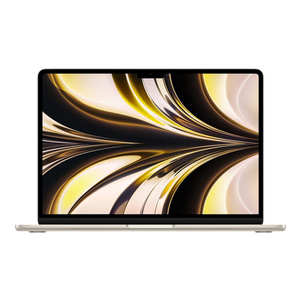 MacBook Air 13-inch (2022) - Apple M2 8-core and 8-core GPU - 8GB RAM - SSD 256GB - Standard display - QWERTY - English