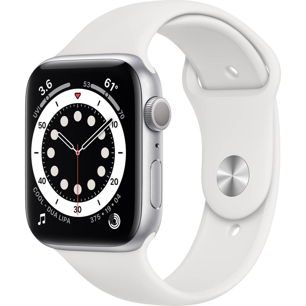 Apple Watch Series 6 (2020) GPS + Cellular 44 mm - Stainless steel Silver