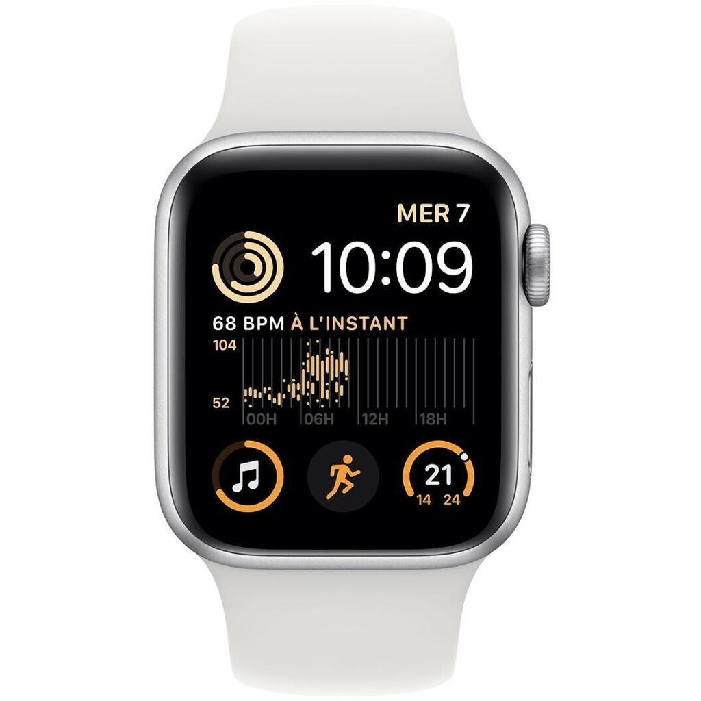 Apple Watch Series SE 2 (2022) GPS 44 mm - Aluminium Silver