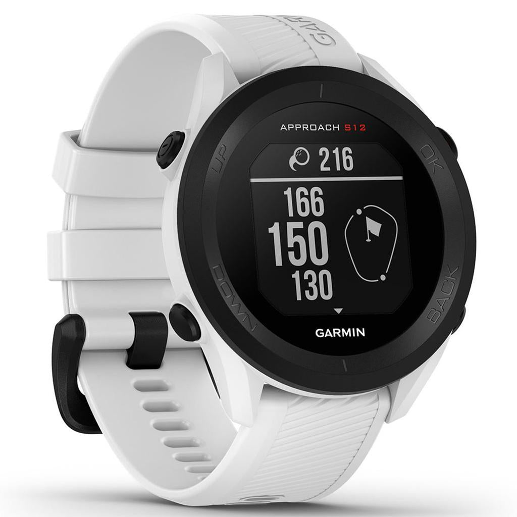 Smart Watch Garmin HR GPS Approach S12 - White