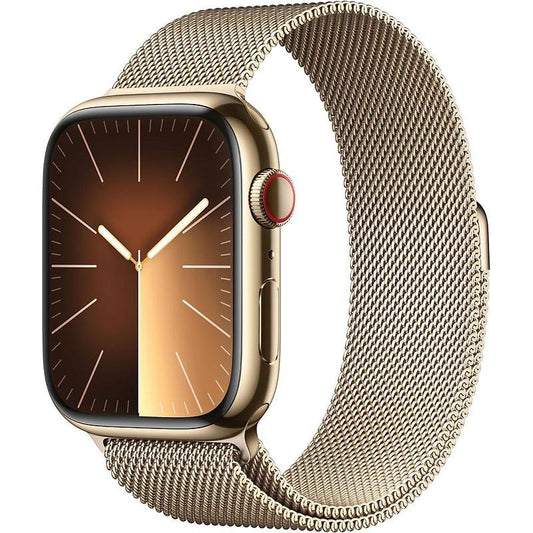Apple Watch Series 9 (2023) GPS + Cellular 41 mm - Stainless steel Gold