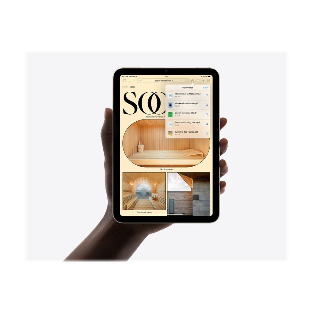 iPad mini 8.3" (2021) 6th gen 64 GB - Wi-Fi - Starlight