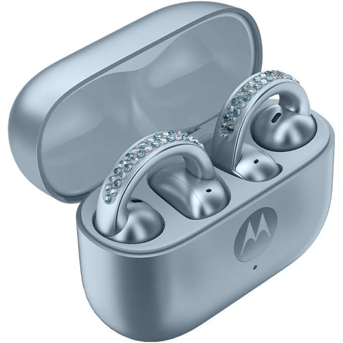 Motorola Moto Buds Loop Earbud Noise-Cancelling Bluetooth Earphones -