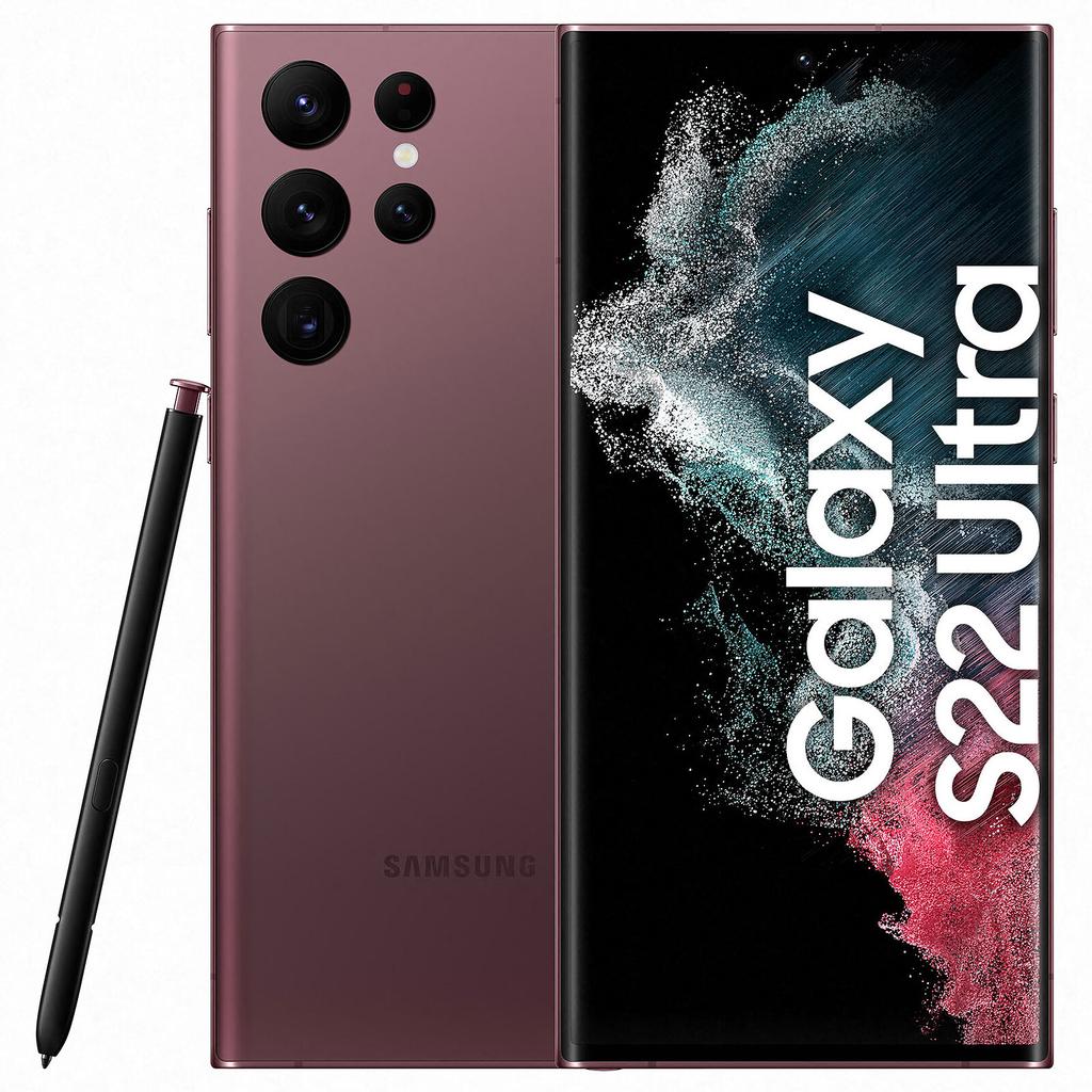 Galaxy S22 Ultra 5G 256GB - Dark Red - Unlocked