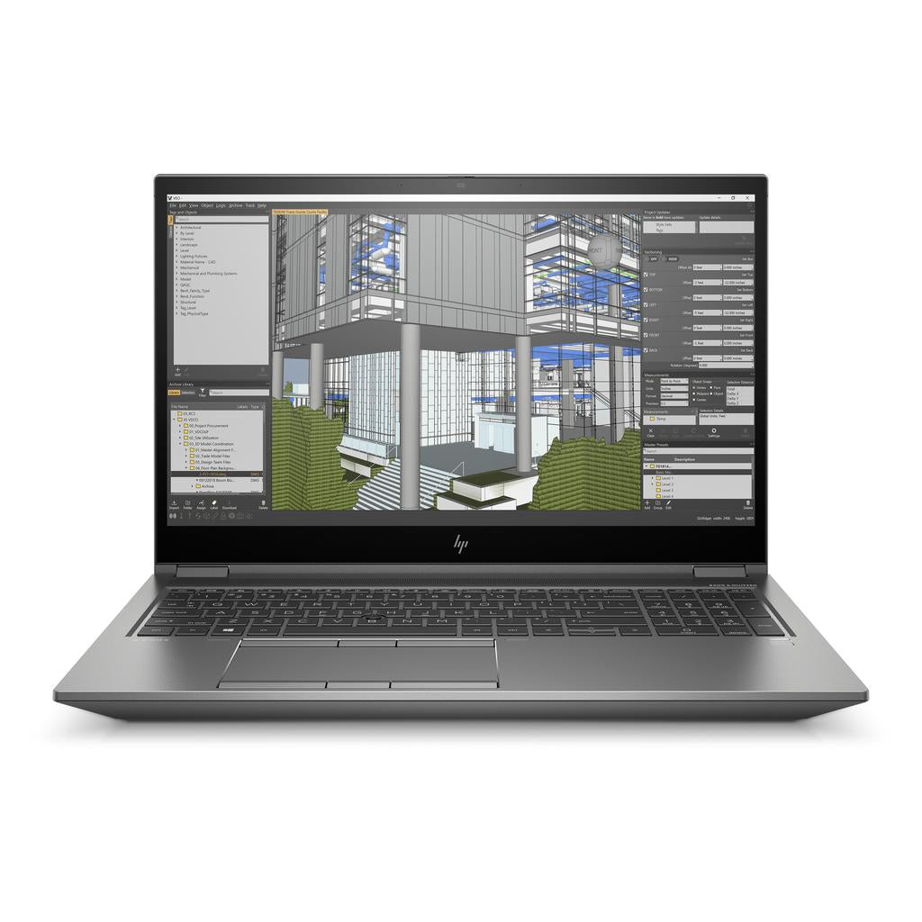 HP ZBook Fury 15 G7 15-inch (2020) - Core i7 - Gen 10 (H) - 64GB - SSD 1 TB QWERTY - English