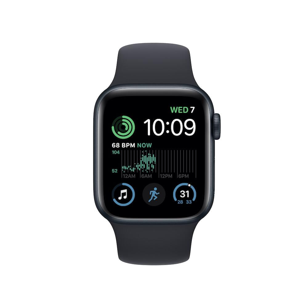 Apple Watch Series SE 2 (2022) GPS + Cellular 40 mm - Aluminium Midnight - Sport band Black