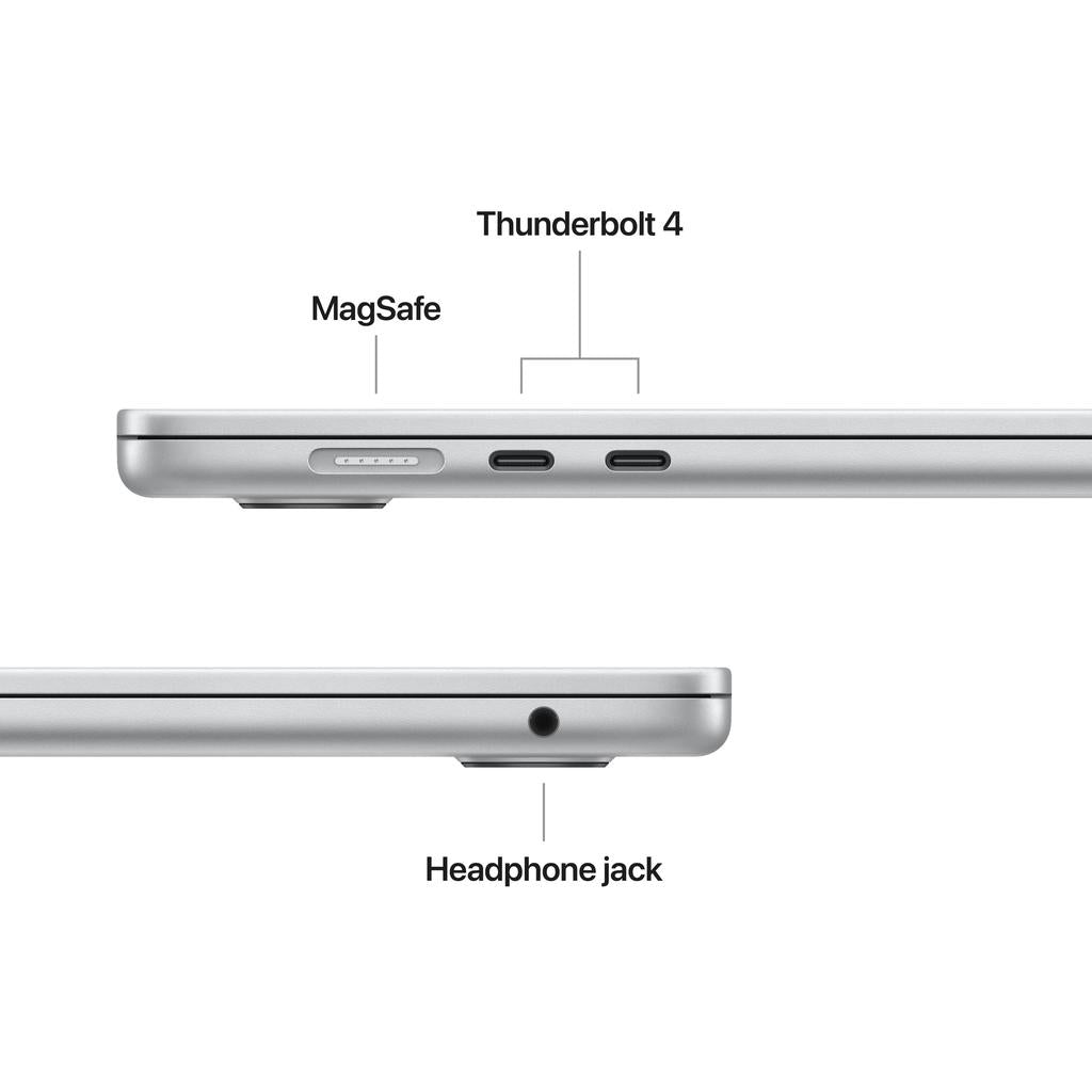 MacBook Air 15-inch (2025) - Apple M4 10-core and 10-core GPU - 16GB RAM - SSD 512GB - Standard display - QWERTY - English
