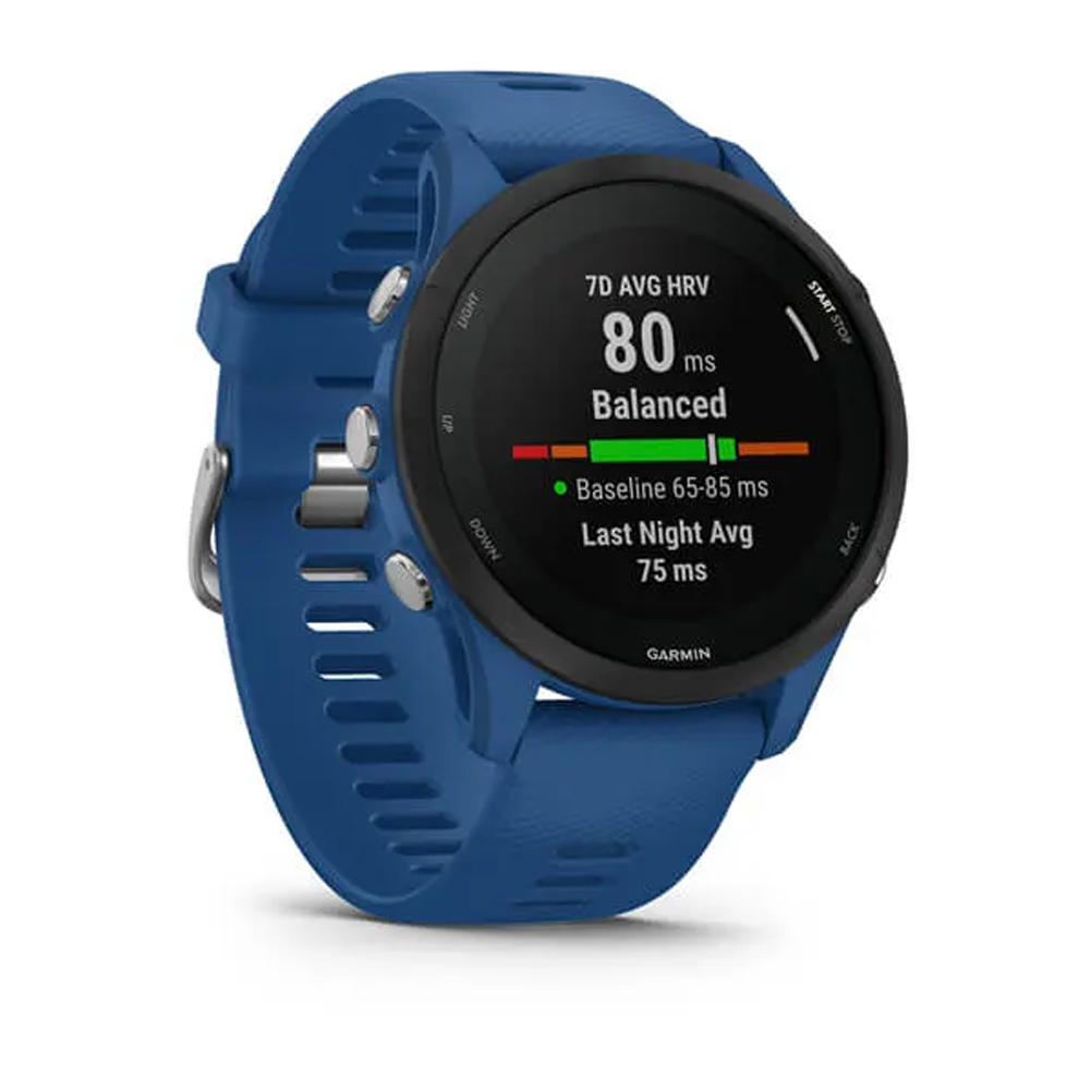 Smart Watch Garmin HR GPS Forerunner 255 - Blue