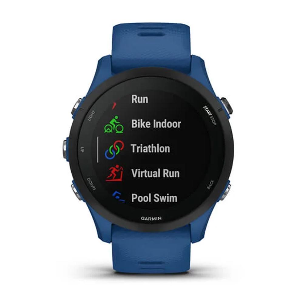 Smart Watch Garmin HR GPS Forerunner 255 - Blue