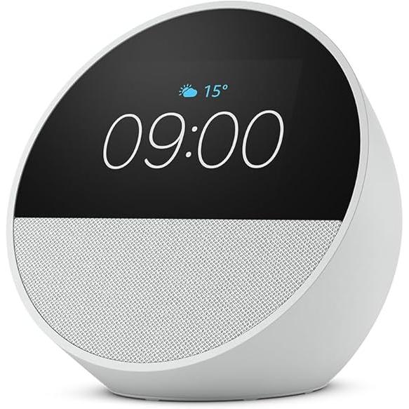Amazon Echo Spot 2024 Bluetooth Speakers - White