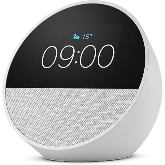Amazon Echo Spot 2024 Bluetooth Speakers - White