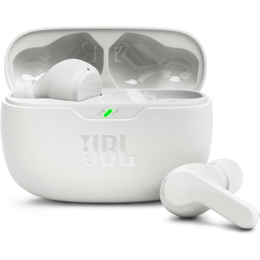 Jbl Wave Beam 2 Earbud Noise-Cancelling Bluetooth Earphones - White