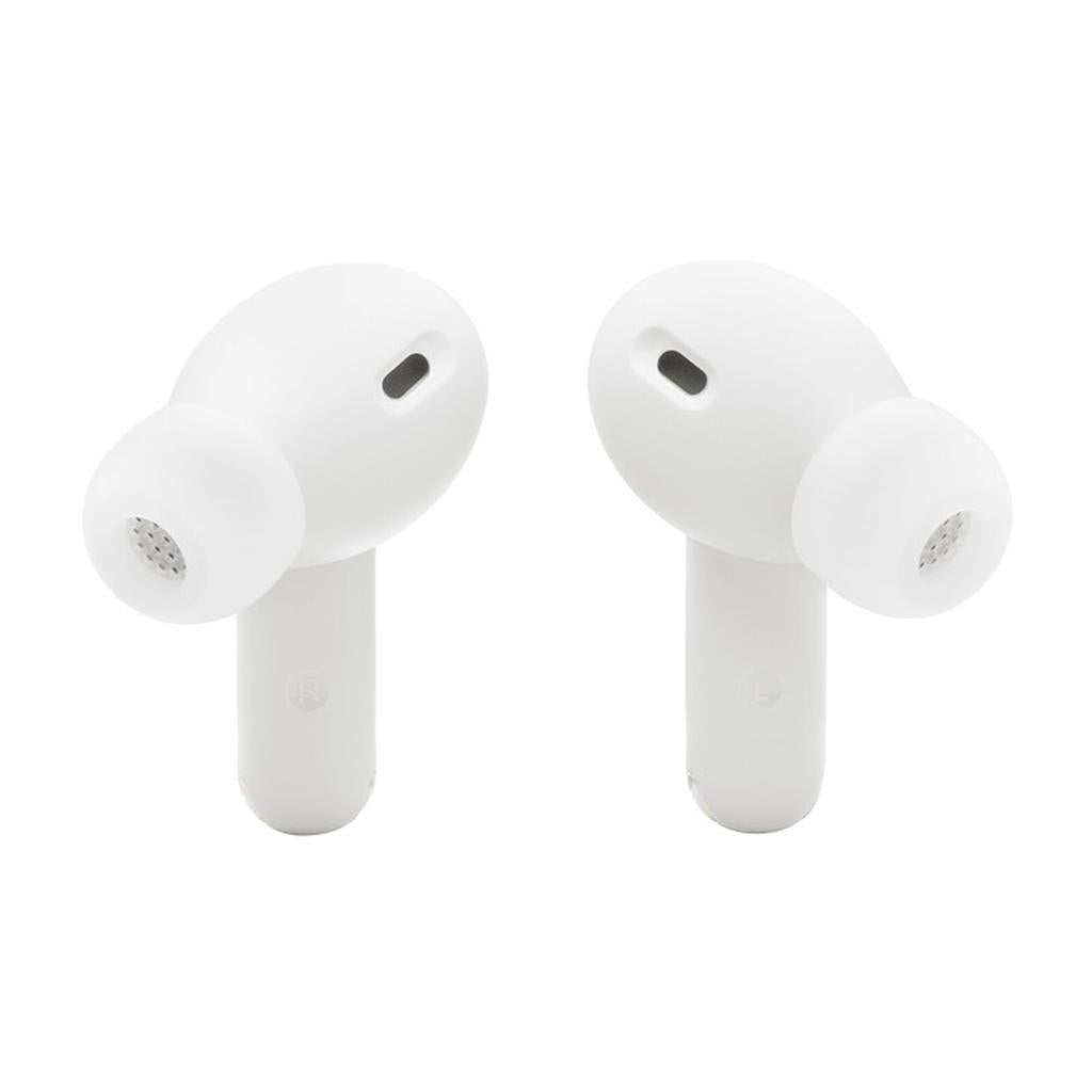 Jbl Wave Beam 2 Earbud Noise-Cancelling Bluetooth Earphones - White