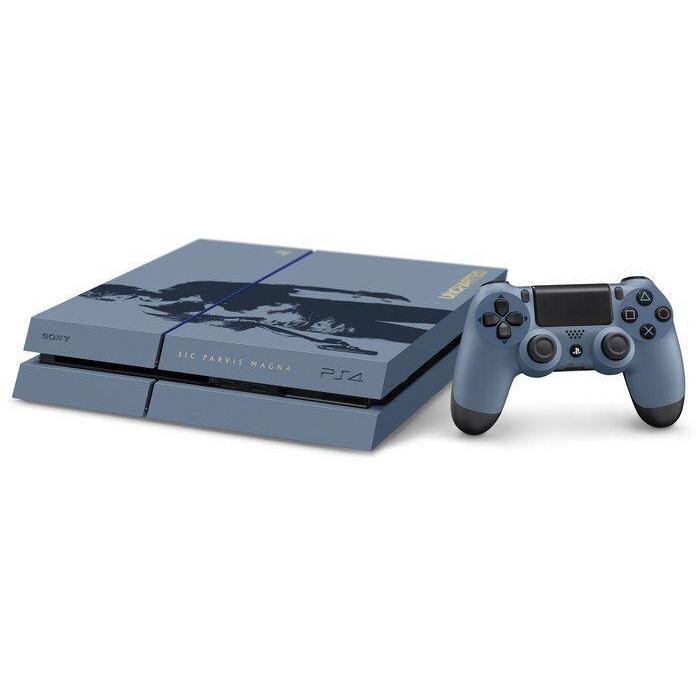 PlayStation 4 1000GB - Blue - Limited edition Uncharted 4 + Uncharted 4